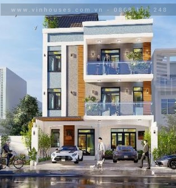 Mẫu nhà phố sang trọng, đẳng cấp 1 trệt 2 lầu 1 tum diện tích 9x14m quận 9 thành phố Thủ Đức