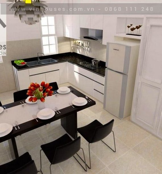Mẫu nhà phố 1 trệt 1 lửng 2 lầu 1 tum diện tích 58m2